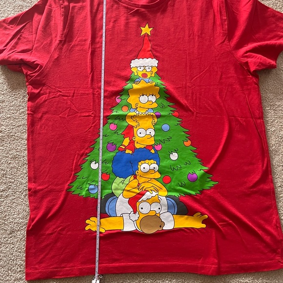 The Simpsons bundles Christmas Tee + 2 Piece Yellow /Black Sleepwear - Picture 14 of 17